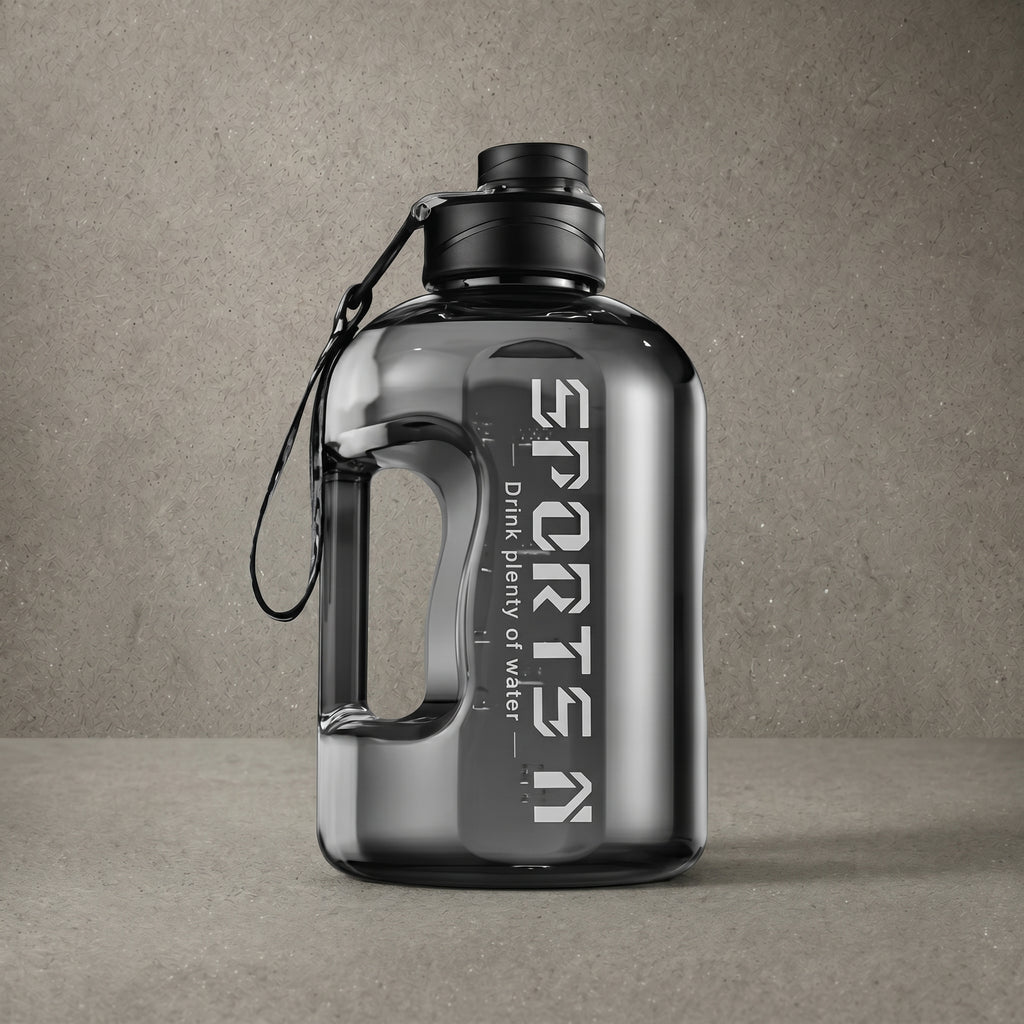 Botella Agua Gran Capacidad Gym Fitness