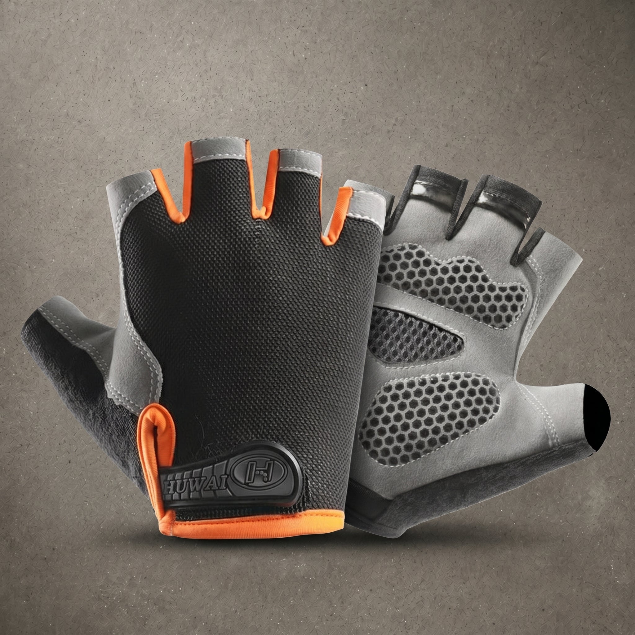 Guantes MTB Semidedos Transpirables Unisex